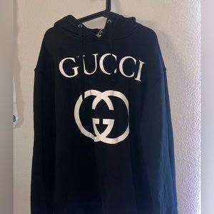 Gucci HOODED SWEATSHIRT WITH INTERLOCKING G